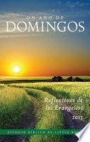 Libro Un Ano de Domingos: Reflexiones Sobre los Evangelios 2013