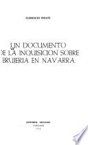 Un Documento de la Inquisición sobre brujería en Navarra