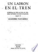 Un ladrón en el tren