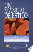 Un Manual de Estilo