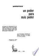 Un poder para más poder