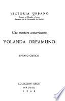 Una escritora costarricense: Yolanda Oreamuno