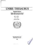 UNBIS Thesaurus