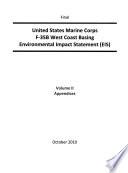 United States Marine Corps F-35B West Coast Basing