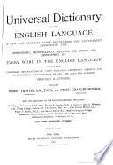 Universal Dictionary of the English Language: Ine-Rhe