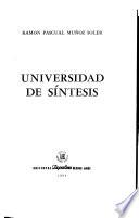 Universidad de síntesis