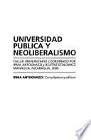 Universidad pública y neoliberalismo