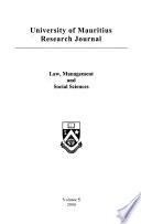 University of Mauritius Research Journal