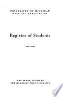 University of Michigan Official Publication