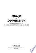 Unum et diversum
