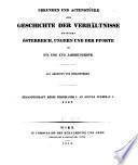 Urkunden und Actenstücke zur Geschichte der Verhältnisse zwischen Österreich, Ungern und der Pforte: Bd. 1527-1532