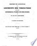 URKUNDEN UND ACTENSTÜCKE ZUR GESCHICHTE DER VERHÄLTNISSE ZWISCHEN ÖSTERREICH, UNGERN UND DER PFORTE IM XVI. UND XVII. JAHRHUNDERTE