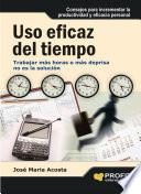 Uso eficaz del tiempo