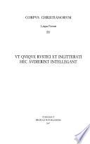 Ut quique rustici et inlitterati hec audierint intellegant