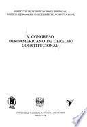 V Congreso Iberoamericano de Derecho Constitucional