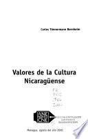 Valores de la cultura nicaragüense
