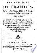 Varias poesias, etc
