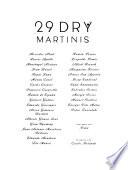 Veinte y nueve dry martinis