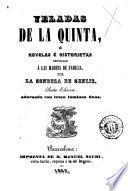 Veladas de la quinta, ó, Novelas é historietas dedicadas á las madres de familia