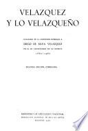 Velázquez y lo velazqueño