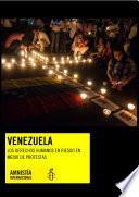 Venezuela. Los derechos humanos en riesgo en medio de protestas