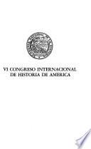VI Congreso Internacional de Historia de América