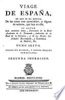 Viage de España, 3a ed., corregida 18 tom