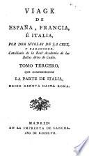 Viage de España, Francia, é Italia