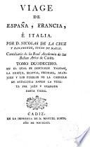 Viage de España, Francia e Italia