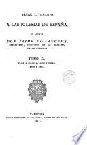 Viage literario á las iglesias de España