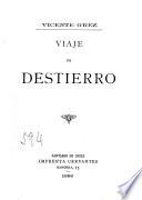 Viaje de Destierro