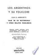 Viaje de un maturrango y otros relatos folklóricos