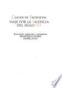Viaje por la Valencia del siglo XVI