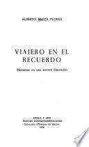 Viajero en el recuerdo