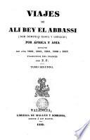 Viajes de Ali Bey El Abbassi por África y Asia, 2