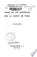 Viajes de los españoles por la costa de Paria