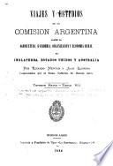 Viajes y estudios de la Comisión argentina sobre la agricultura, ganadería, organización y economía rural en Inglaterra, Estados-Unidos y Australia