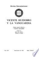 Vicente Huidobro y la vanguardia
