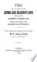 Vida de la V. Sierva de Dios, Antonia Lucia del Espiritu Santo