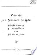 Vida de Luis Mendaro de Igoa