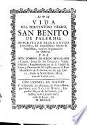 Vida del portentoso negro, San Benito de Palermo