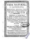 Vida natural y catholica