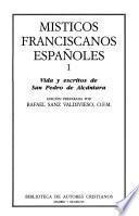 Vida y escritos de San Pedro de Alcántara