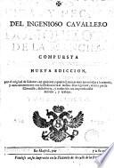 Vida y hechos del ingenioso cavallero don Quixote de la Mancha,1