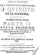 Vida y hechos del ingenioso cavallero don Quixote de la Mancha,2