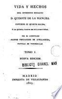 Vida y hechos del ingenioso hidalgo D. Quixote de la Mancha