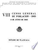 VIII censo general de poblacion, 1960