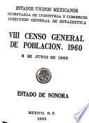 VIII [i. e. Octavo] censo general de población, 1960