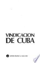 Vindicación de Cuba