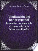 Vindicaci?n del honor espa?ol